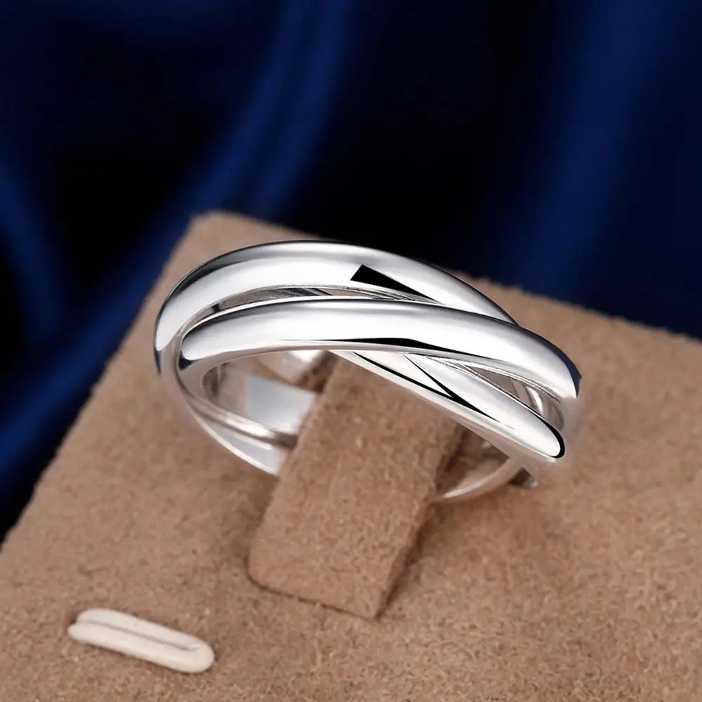 925 Sterling Silver Charm Ring — Women's
