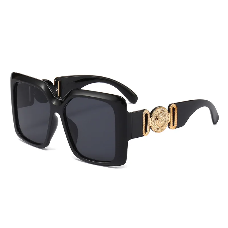 Retro Square Sunglasses — UV400, Unisex