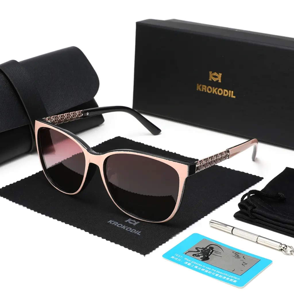 Polarized Square Sunglasses — UV400, Unisex