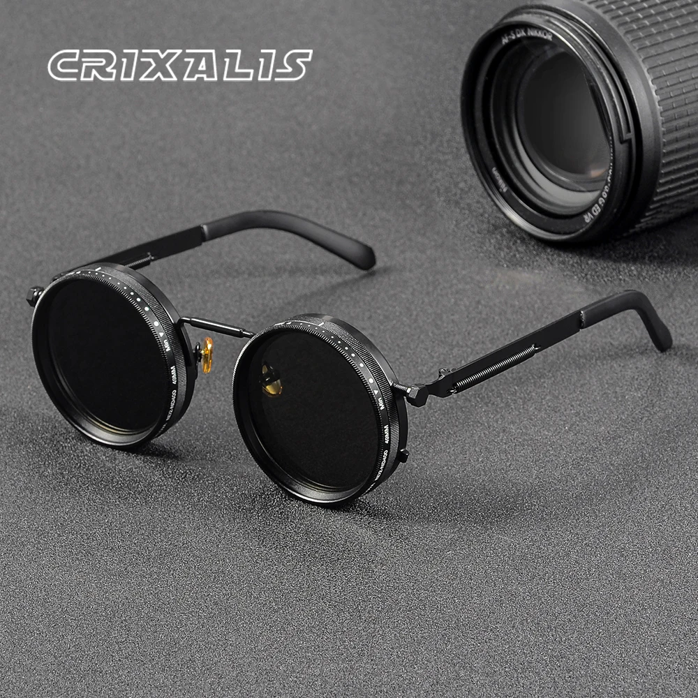 Polarized Round Sunglasses — UV400, Unisex