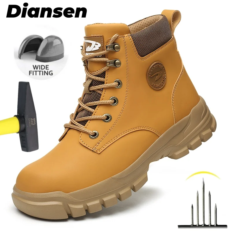 Steel Toe Safety Sneakers — Lightweight, Unisex