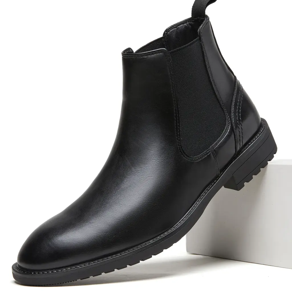 Classic Chelsea Ankle Boots — Slip-On, Men's
